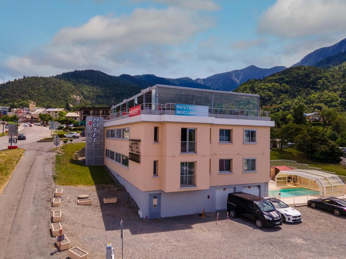 Hotel Les Flots Bleus Savines-le-Lac Exterior foto